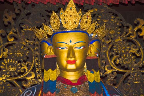 111487-00145 西藏扎什伦布寺佛像
